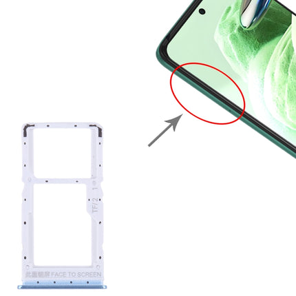 For Xiaomi Redmi Note 12 5G SIM Card Tray + SIM / Micro SD Card Tray, For Xiaomi Redmi Note 12 5G