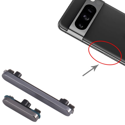 For Google Pixel 8 Pro Power Button + Volume Control Button, For Google Pixel 8 Pro