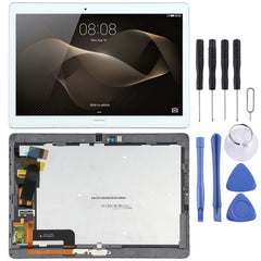 Original LCD Screen For Huawei MediaPad M2 10.0 M2-A01W/M2-A01L Digitizer Full Assembly With Frame, For Huawei MediaPad M2 10.0(Original)