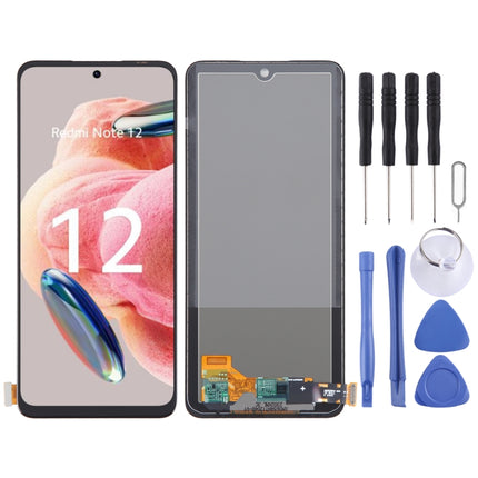 For Xiaomi Redmi Note 12 4G TFT LCD Screen with Digitizer Full Assembly, Not Supporting Fingerprint Identification, For Xiaomi Redmi Note 12 4G (TFT)