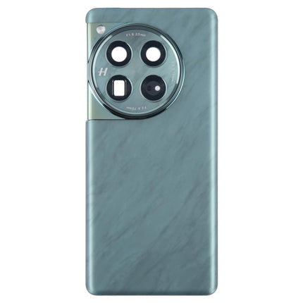 For OnePlus 12 PJD110 CPH2573 CPH2581 Original Glass Battery Back Cover with Camera Lens, For OnePlus 12(Original with Camera Lens)