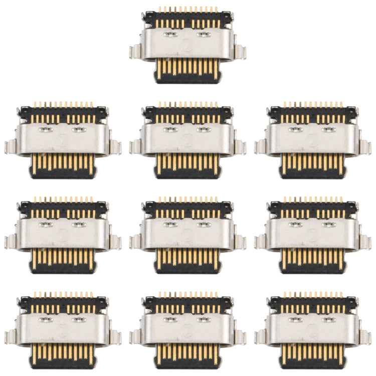 For Motorola Moto G60 / G60s 10pcs Charging Port Connector