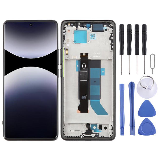 For Xiaomi Redmi Note 14 Pro Original LCD Screen Digitizer Full Assembly with Frame, For Xiaomi Redmi Note 14 Pro 5G