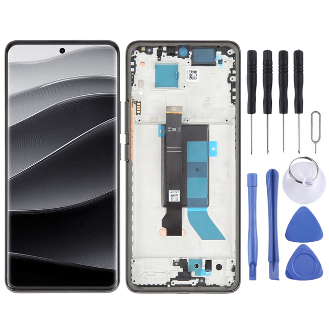 For Xiaomi Redmi Note 14 Pro+ 5G Original LCD Screen Digitizer Full Assembly with Frame