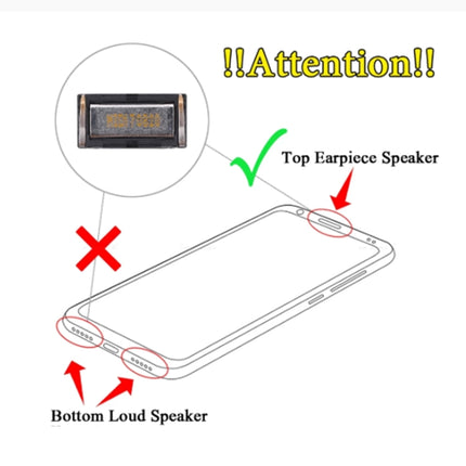 10 piezas de altavoz auricular para LG Stylo 3 Plus, para LG Stylo 3 Plus