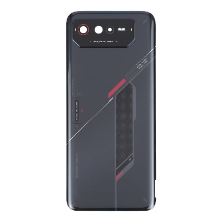 For Asus ROG Phone 6 AI2201-C AI2201-F Glass Battery Back Cover with NFC/Light Cable