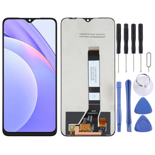 Original LCD Screen and Digitizer Full Assembly for Xiaomi Poco M3 M2010J19CG, For Xiaomi Poco M3(Original)