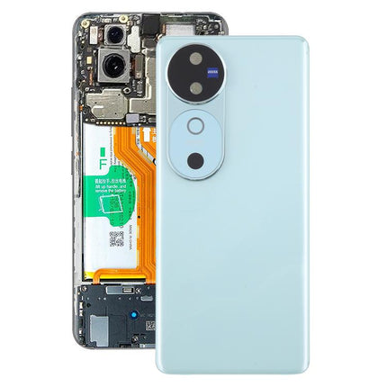 For vivo V40 Battery Back Cover with Camera Lens Cover, For vivo V40