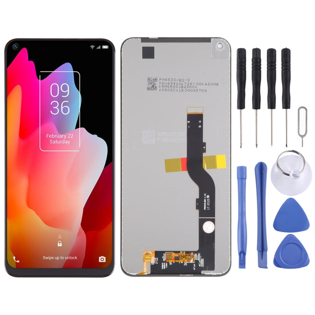 LCD Screen and Digitizer Full Assembly for TCL 10L / TCL 10 Lite / TCL Plex / T780H / T770H