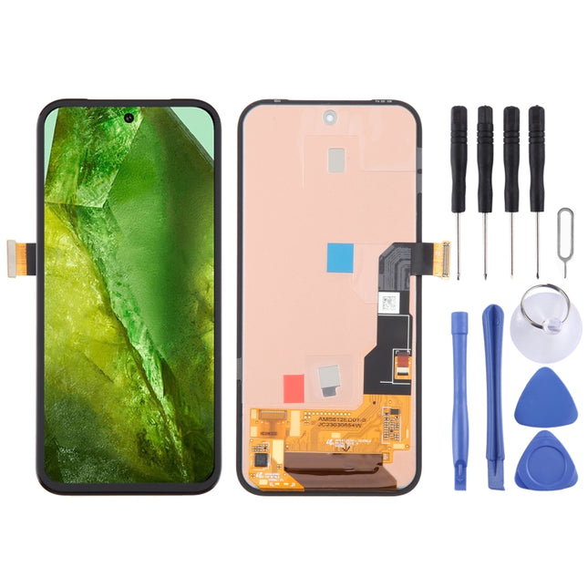 For Google Pixel 8A GKV4X G6GPR G8HHN Original OLED LCD Screen with Digitizer Full Assembly, For Google Pixel 8A(Original)