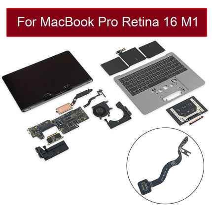 821-03114-A LCD Screen Cover Angle Sensor Sleep Cable for MacBook Pro 16″ A2485 (2021)