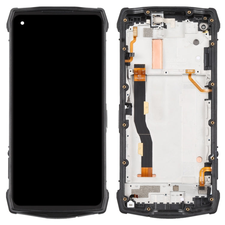 LCD Screen and Digitizer Full Assembly with Frame for Ulefone Power Armor 13, For Ulefone Power Armor 13