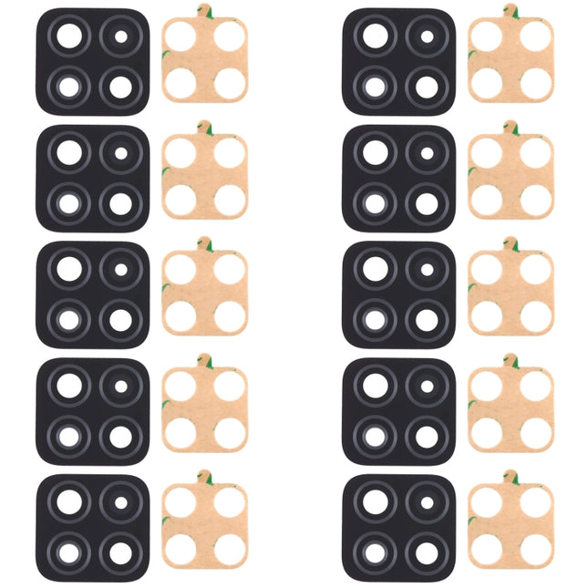 For OPPO A73 5G / A53 5G / A72 5G PDYM20 10pcs Back Camera Lens