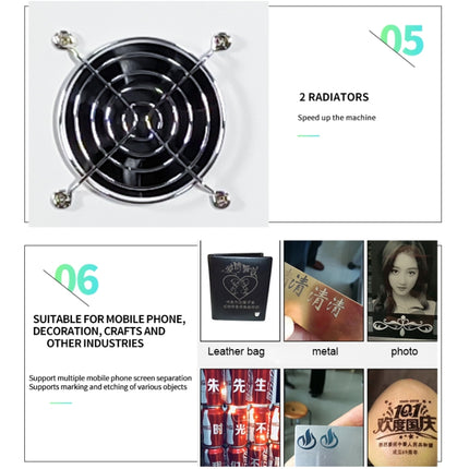 TBK-958C Automatic Laser Marking Screen Separater Repair Machine, TBK-958C