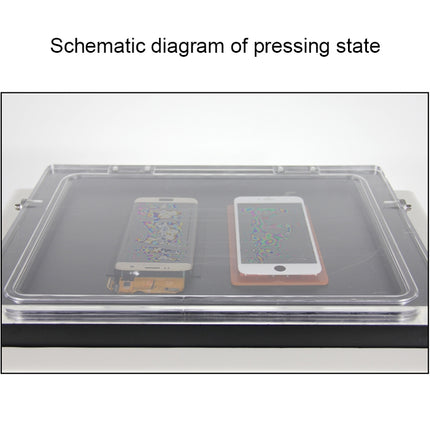 TBK-408A 15 inch Mobile Phone LCD Automatic Laminating Machine Transparent Cover and Autoclave Bubble Remover, TBK-408A