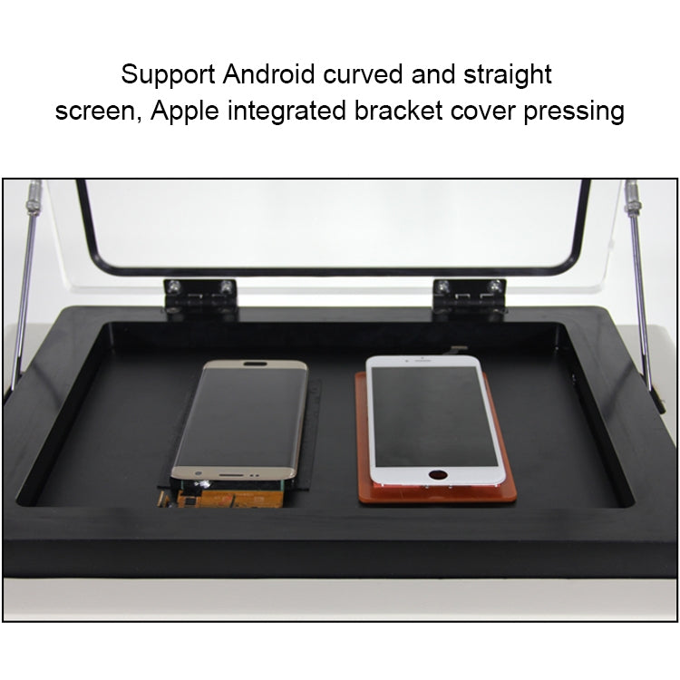 TBK-408A 15 inch Mobile Phone LCD Automatic Laminating Machine Transparent Cover and Autoclave Bubble Remover, TBK-408A