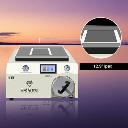 TBK-408A 15 inch Mobile Phone LCD Automatic Laminating Machine Transparent Cover and Autoclave Bubble Remover, TBK-408A