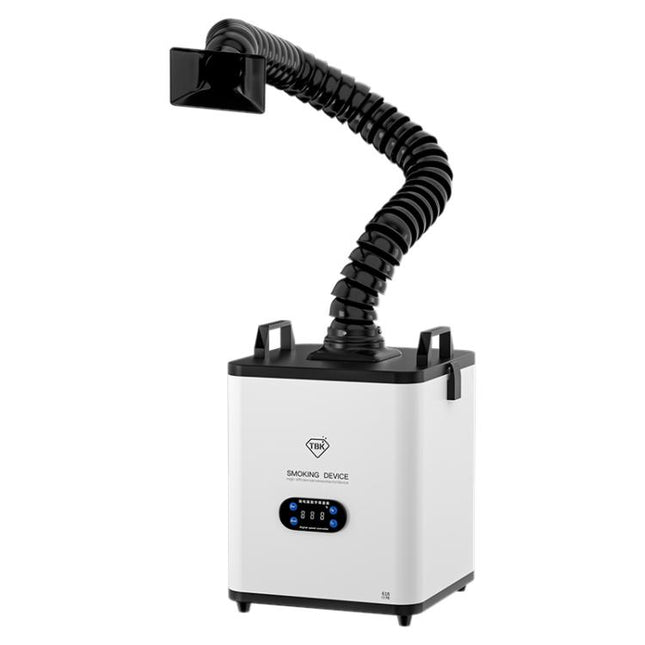 TBK618 220V Soldering Fume Extractor Industrial Soldering Iron Fume Laser Marking Fume Extractor Mobile Purifying Smoke Apparatus, TBK-618