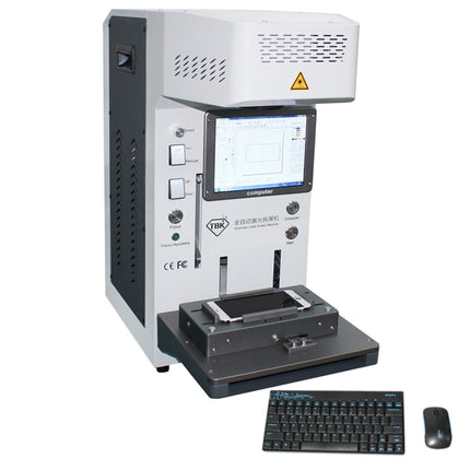 TBK-958A 220V Automatic Laser Cutting Machine Back Glass Remover Laser Separating Engraving Marking Machine, TBK-958A