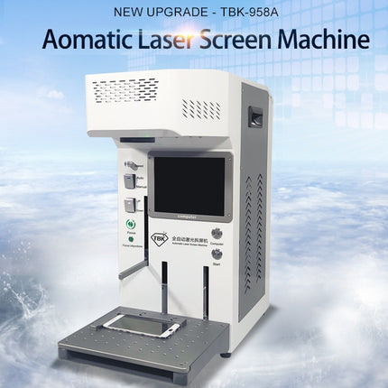 TBK-958A 220V Automatic Laser Cutting Machine Back Glass Remover Laser Separating Engraving Marking Machine, TBK-958A