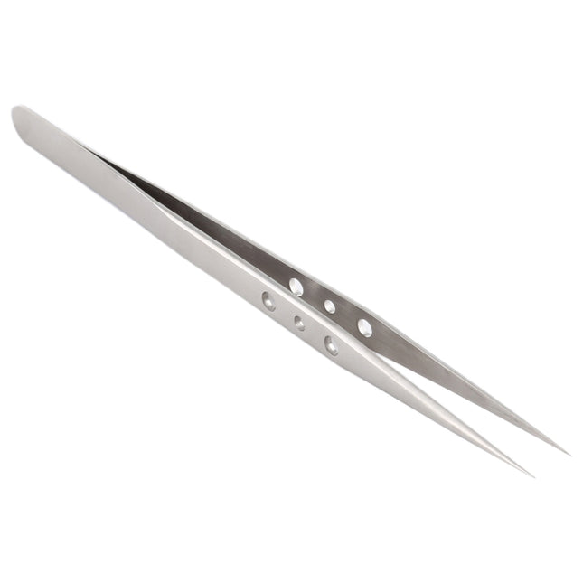 Aaa-12 Precision Repair Tweezers Long Pointed Stainless Steel, Aaa-12