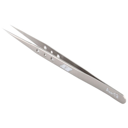 Aaa-12 Precision Repair Tweezers Long Pointed Stainless Steel, Aaa-12