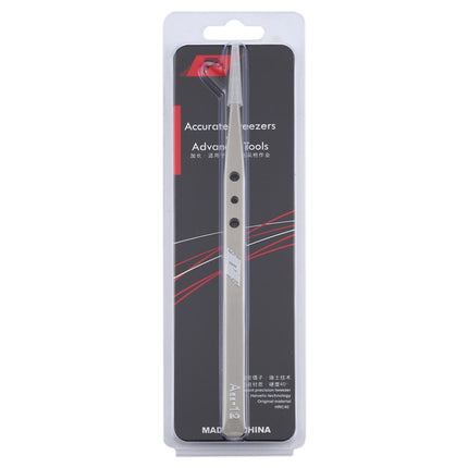 Aaa-12 Precision Repair Tweezers Long Pointed Stainless Steel, Aaa-12