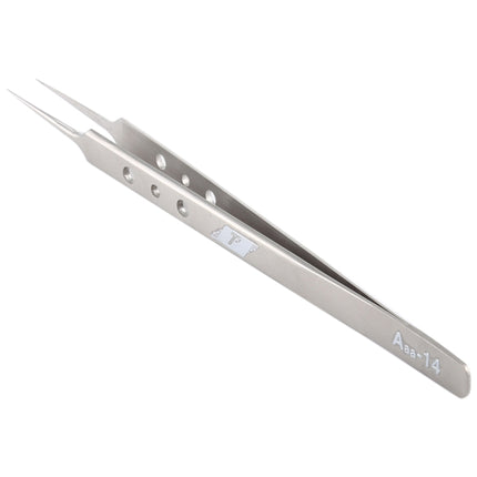 Aaa-14 Precision Repair Tweezers Long Pointed Stainless Steel, Aaa-14