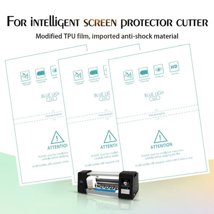 50 PCS F0004 Anti Blue Ray TPU Soft Film Supplies for Protector Cutter, F0004