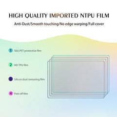 50 PCS F0004 Anti Blue Ray TPU Soft Film Supplies for Protector Cutter, F0004