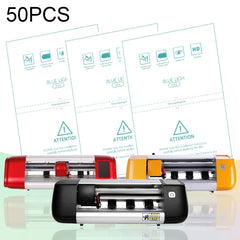 50 PCS F0004 Anti Blue Ray TPU Soft Film Supplies for Protector Cutter, F0004