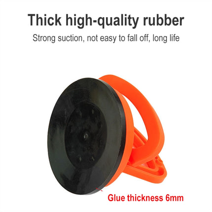 Large Car Dent Repair Puller Suction Cup Bodywork Panel Sucker, Large, Black, Large Orange