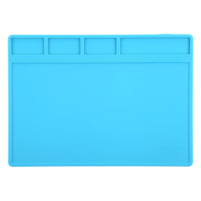 TE-110 Insulation Heat-Resistant Repair Pad ESD Mat, Size: 28 x 20cm, TE-110 (28cm x 20cm)
