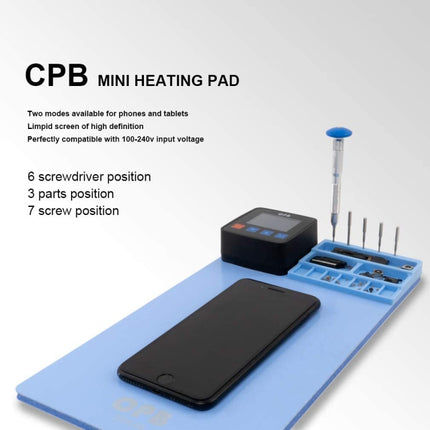 CPB CP300 LCD Screen Heating Pad Safe Repair Tool, EU Plug, CPB CP300(EUPlug)