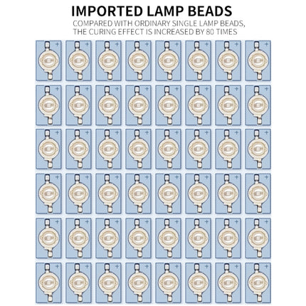 TBK 605 100W Mini UV Curing Lamp Box 48 LEDs Curved Surface Screen UV Curing Box, EU Plug, UK Plug, US Plug, AU Plug, EU Plug