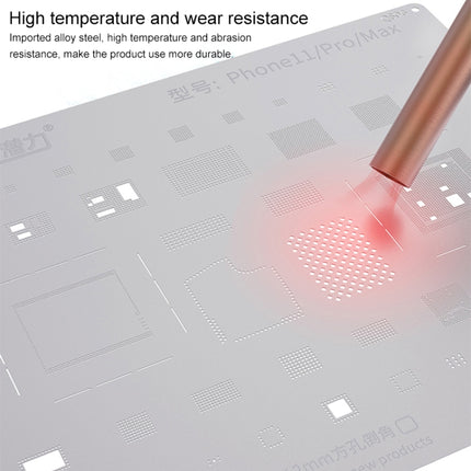 QIANLI QS05 Replacement Bumblebee Stencil For iPhone XR / XS / XS Max, For iPhone XS/XS Max/XR