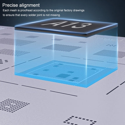 QIANLI QS06 Replacement Bumblebee Stencil For iPhone 11 / 11 Pro / Max, For iPhone 11/11 Pro