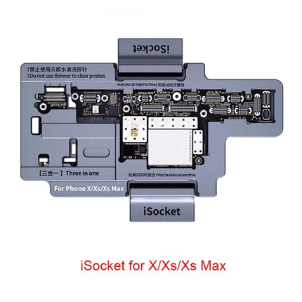 Qianli iSocket 3 In 1 Motherboard Layered Test Frame Upper Lower Layers Logic Board Function Fast Test Holder For iPhone X / XS / XS Max, Qianli iSocket For iPhone X / XS / XS Max