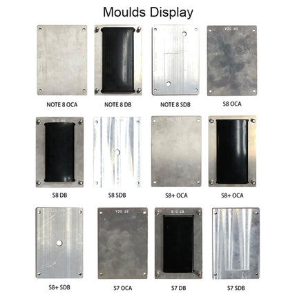 TBK TBK508A 14 inch Curved Screen LCD Screen Vacuum Separation OCA Laminating and Debubble Machine with 4 Moulds, TBK-508A
