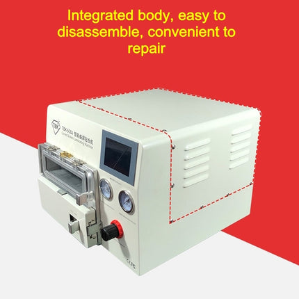 TBK TBK508A 14 inch Curved Screen LCD Screen Vacuum Separation OCA Laminating and Debubble Machine with 4 Moulds, TBK-508A