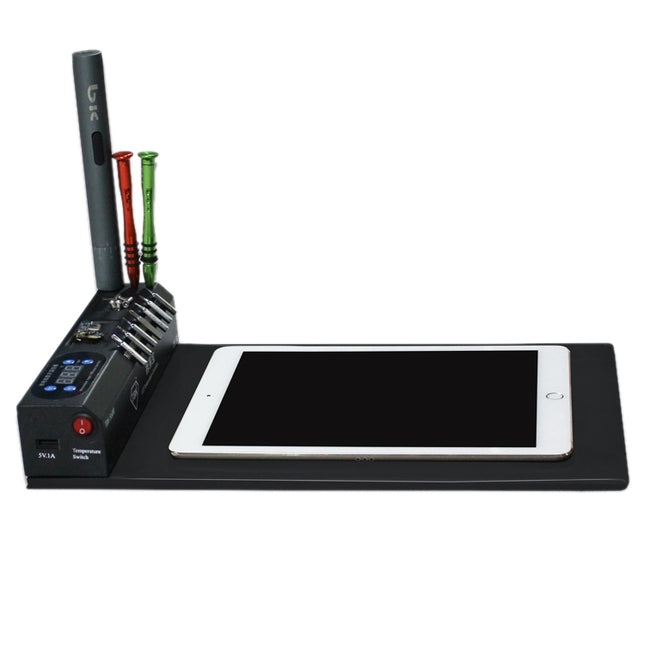 TBK-568R 220V Vacuum LCD Temperature Controller Touch Screen Glass Separator Machine with Multi-function Storage Box, TBK-568R