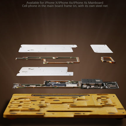 MECHANIC MR3 3 in 1 Mid-Layer Planting Tin Platform for iPhone X/XS/XS Max, Mechanic MR3