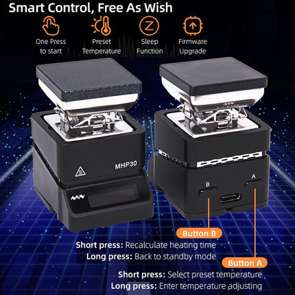 MINIWARE MHP30 PD Mini Hot Plate Preheater, MINIWARE MHP30 PD