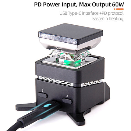 MINIWARE MHP30 PD Mini Hot Plate Preheater, MINIWARE MHP30 PD