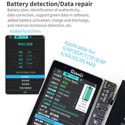 Qianli Apollo Interstellar One Multifunctional Restore Detection Device (International Edition) For iPhone 11/11 Pro Max/11 Pro/X/XS/XS Max/XR/8/8 Plus/7/7 Plus, Restore Detection