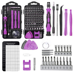 122 in 1 Precision Magnetic Screwdriver Kit, 122 in 1(White), 122 in 1(Blue), 122 in 1(Purple), 122 in 1(Red), 122 in 1 (Yellow)