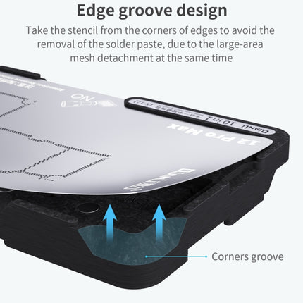 Qianli 10 in 1 Middle Frame Reballing Platform For iPhone X / XS / XS Max / 11 / 11 Pro / 11 Pro Max / 12 / 12 Pro / 12 mini / 12 Pro Max, For iPhone X-12 Pro Max