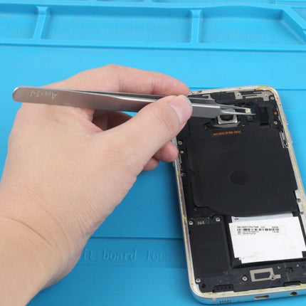 Aaa-14 Stainless Steel Ultra Fine High Hardness Tenacity Durable Tweezers, Aaa-14