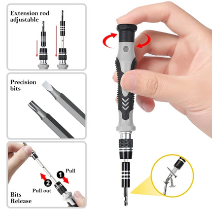 138 in 1 DIY Mobile Phone Disassembly Tool Clock Repair Multi-function Tool Screwdriver Set