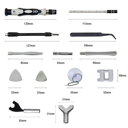 138 in 1 DIY Mobile Phone Disassembly Tool Clock Repair Multi-function Tool Screwdriver Set